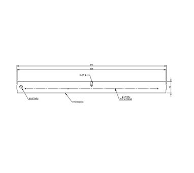 PX1 PS6 6' Front Locker Header (also Fixed Bed)