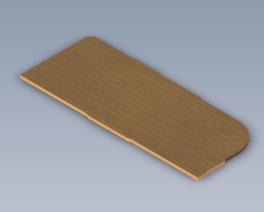 Read more about AH3 74-4 74-2 SIDEBOARD SHELF product image