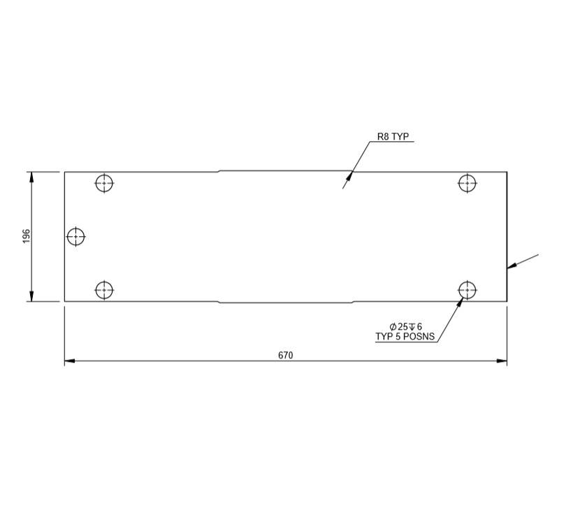 AG1 Porto Table Store Upper/Middle Shelf