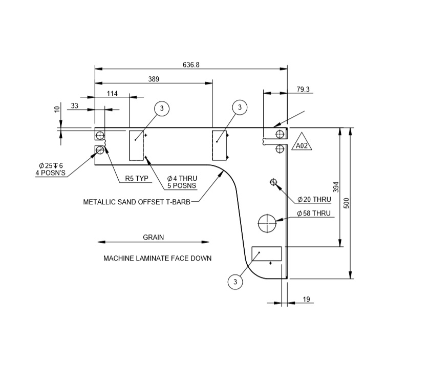Read more about DY1 D4-4 Washroom Door Header product image