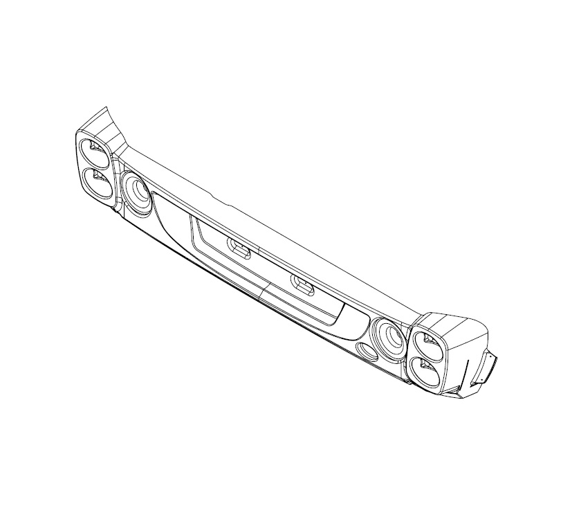 DY1 Discovery Rear Centre Bumper