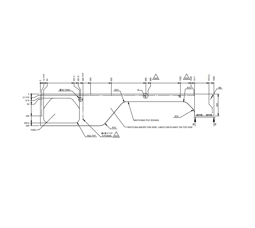 Read more about AG1 Sintra Rear Vanity Unit Worktop (Rev A04) product image