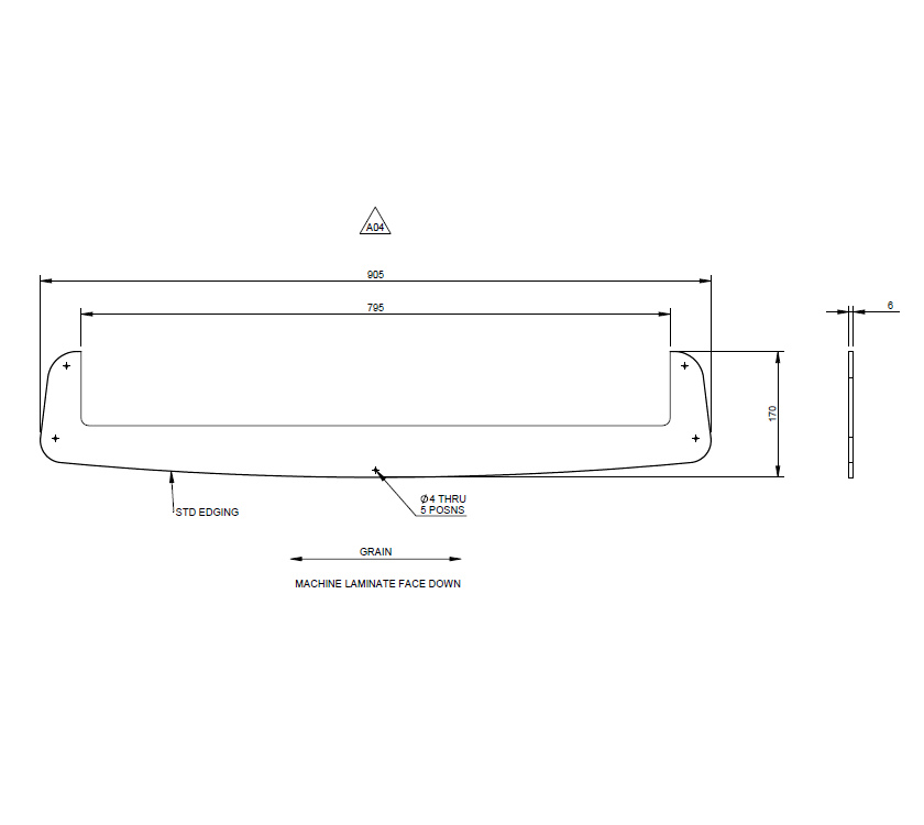 Read more about DY1 STD Ceiling Dome Fascia product image