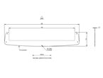DY1 STD Ceiling Dome Fascia