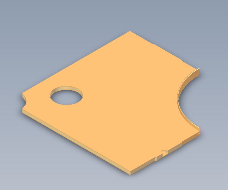 Read more about AH3 STD REAR FRENCH BED LOCKER CORNER BASE product image