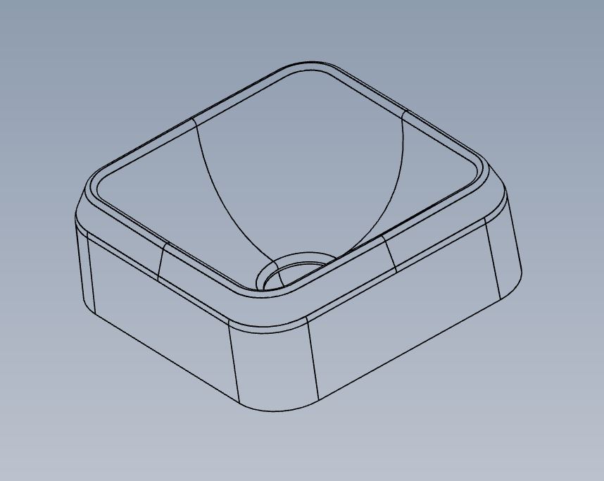 EV1 STD Washroom Sink Basin