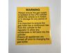 Read more about Yellow Gas Box Warning Label product image