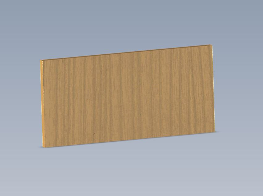 AH3 STD REAR O/S TV VAN UNIT ANGLED FOOTER