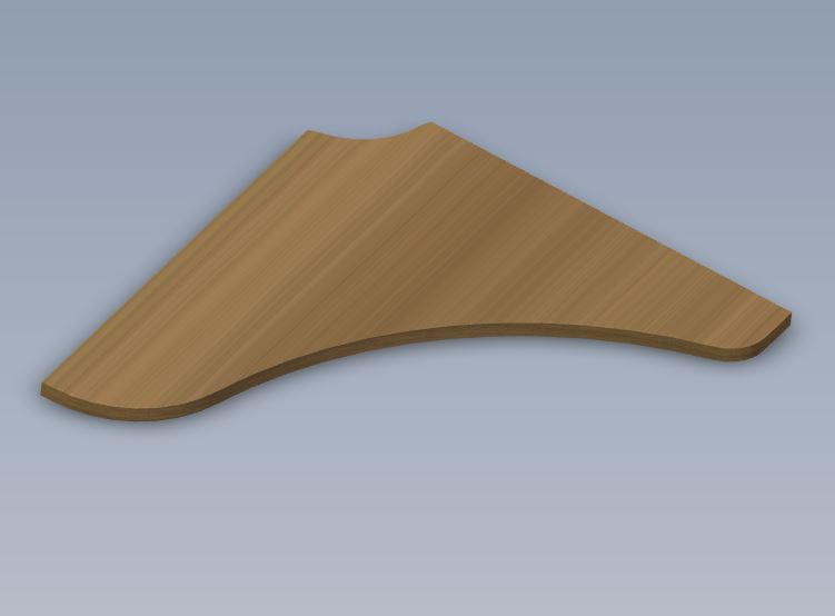 Read more about AH3 STD REAR LOUNGE COFFEE SHELF O/S product image