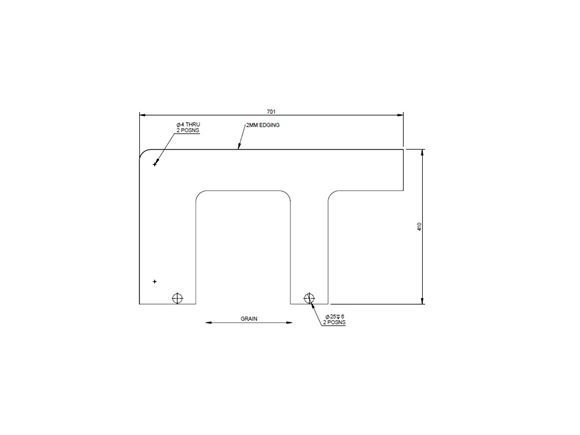 DY1 D4-3 Rear O/S Bunk End Panel product image