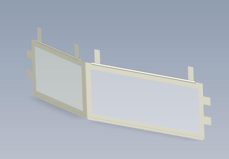 AH3 81-6 Drop Down Bed Safety Net 2220mm x 580mm