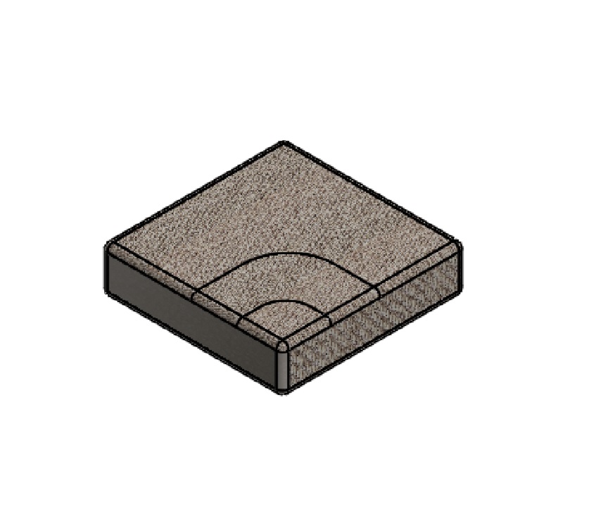 Read more about AH3 Rear Lounge N/S Corner Base Cushion - Farr product image