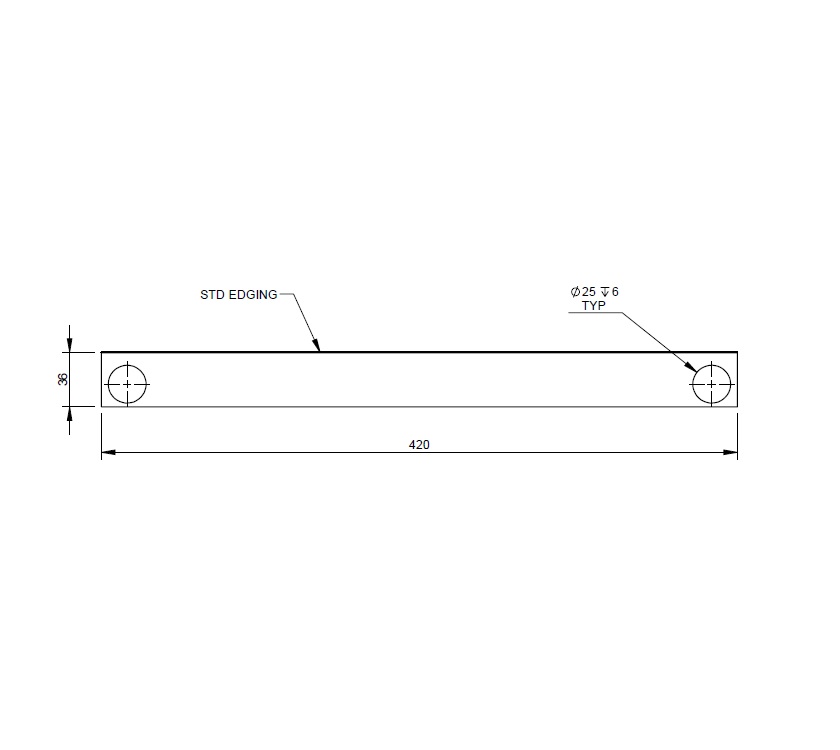 Read more about UNB Roof Light Surround Spacer 420x36x15mm product image