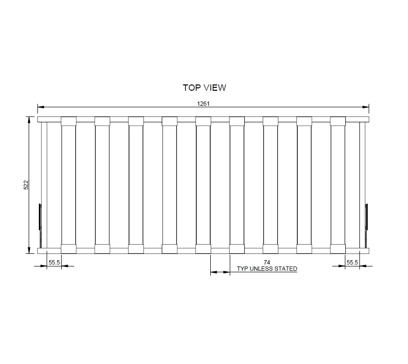 Read more about AH3 81-6 Rear N/S or O/S Bed Slat Assembly product image