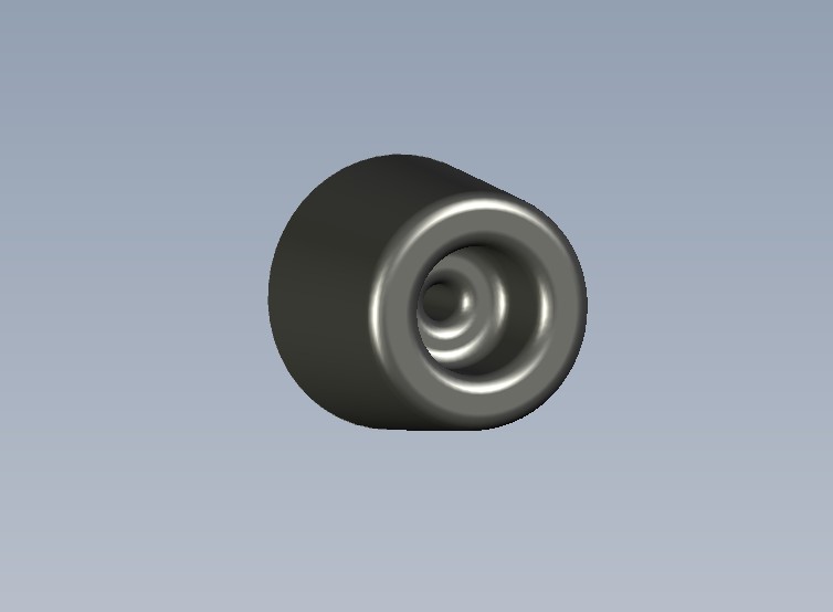 Thetford Oven Worktop Flap Rubber Bump Stop - Black