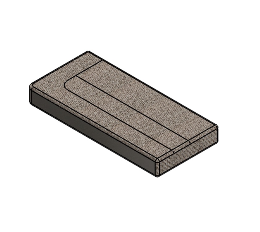 Read more about AH3 Rear Lounge O/S Base Cushion - Farringdon product image