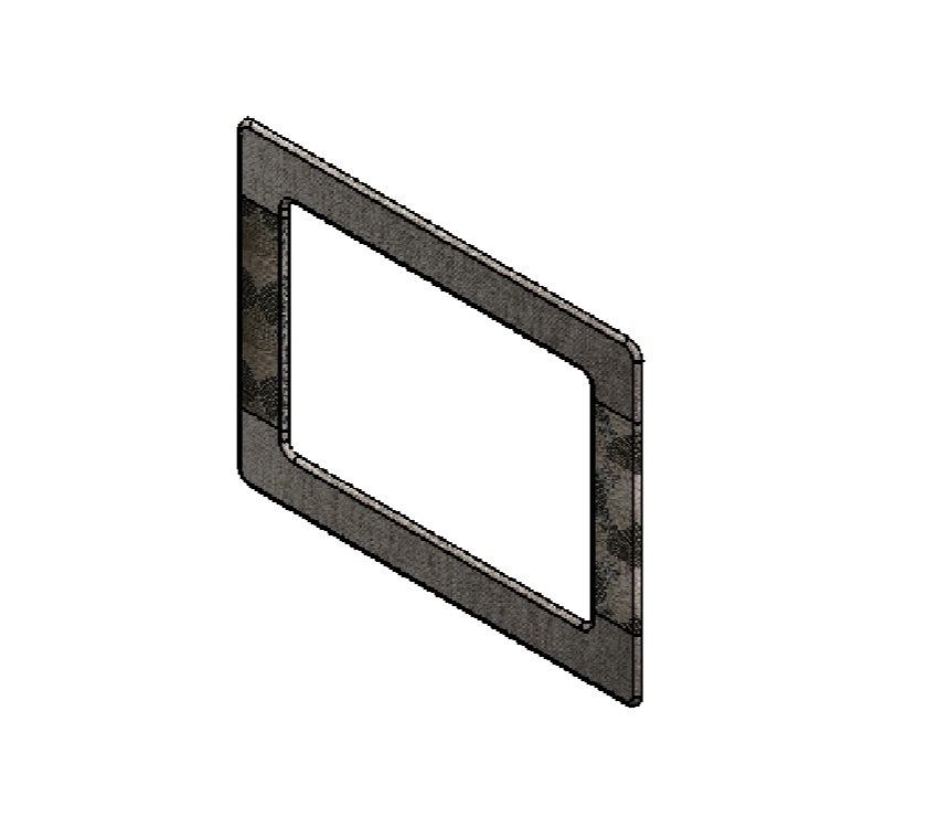 Read more about AH3 81-6 Upholstered N/S Window Panel - Farringdon product image