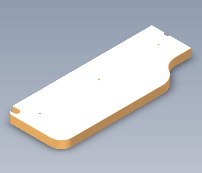 Read more about PXR 644 R/H BEDSIDE ROBE WORKTOP product image