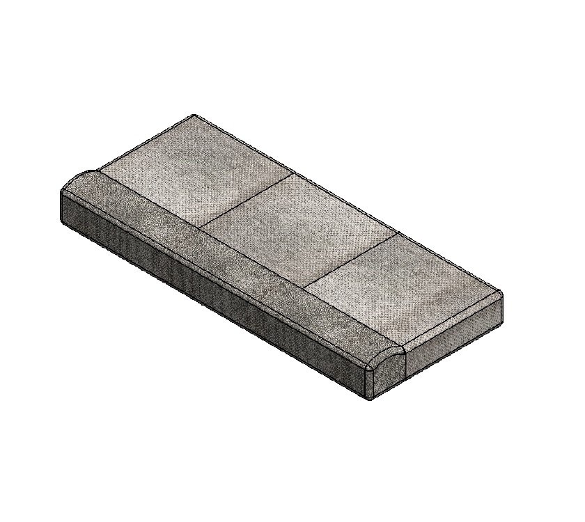 PSR Grande SE 6' 3" Front Base Cushion Goldhawk