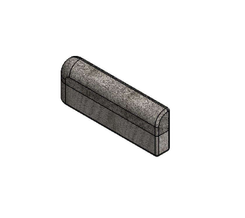 PSR Dinette Left Seat B/rest Cushion - Barbican