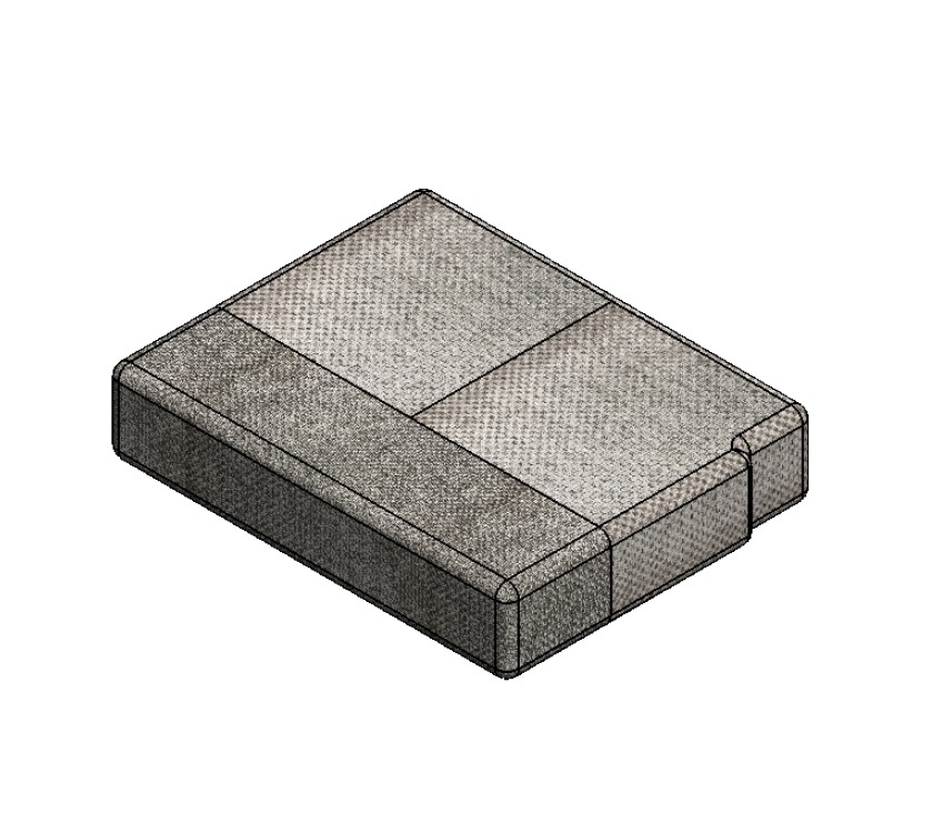 Read more about PSR Palermo Rear Lounge Base Cushion - Goldhawk product image