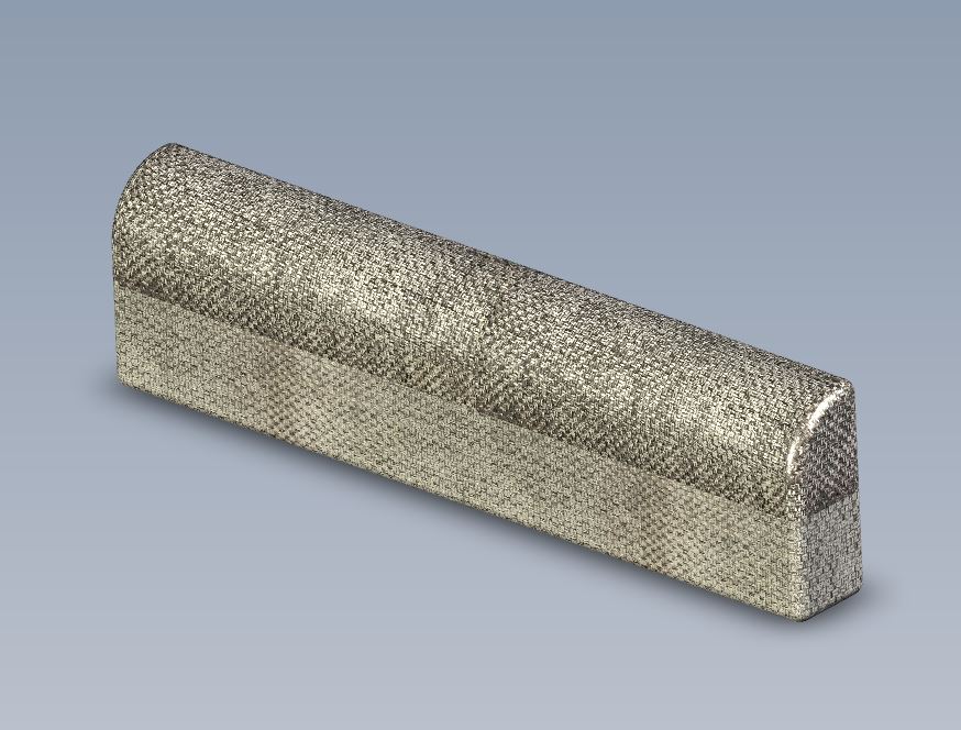 PSR G Lounge Backrest Cushion 1240x325mm Goldhawk