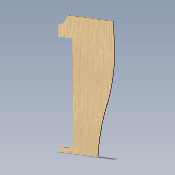 Read more about AH3 69-2 FRONT O/S SIDEBOARD BULKHEAD FALSE END product image