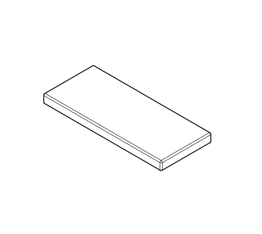 PSR Rimini Single Bed Mattress 1895x810x140mm