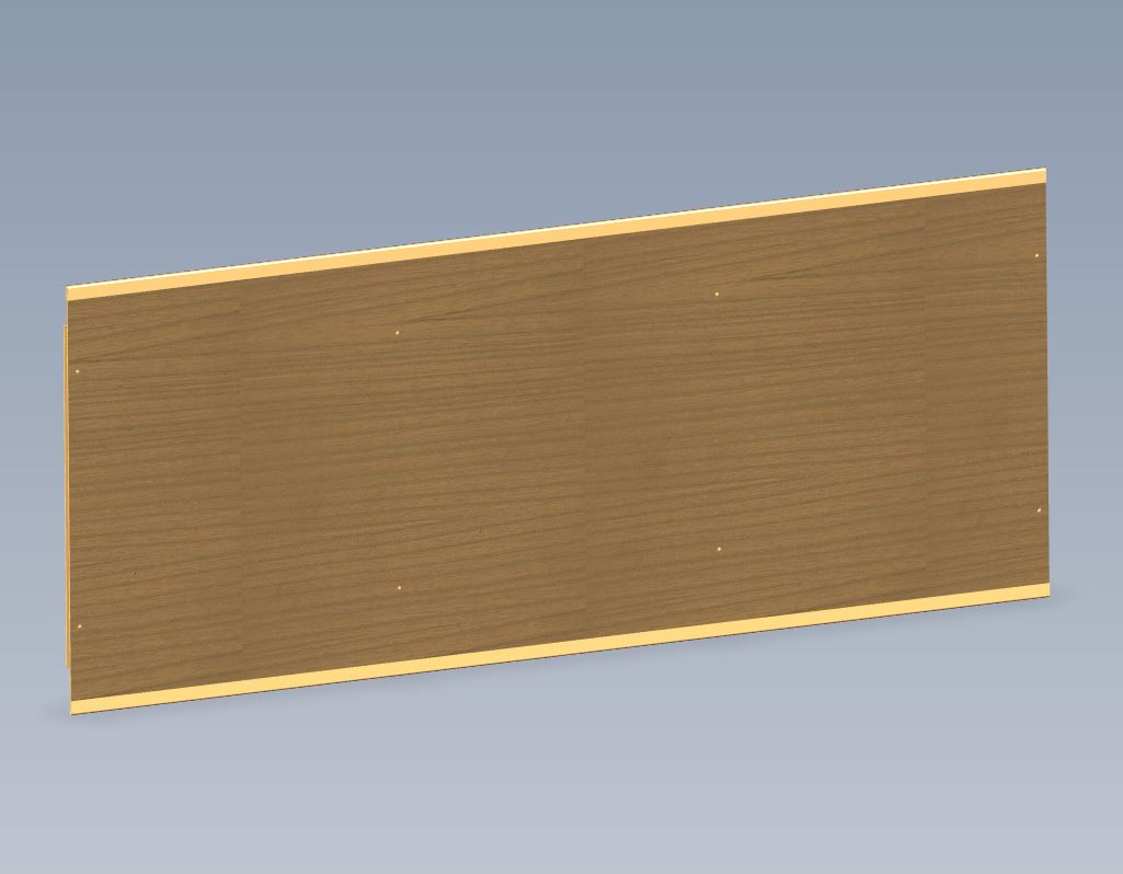 Read more about EV1 Adamo STD O/S FRONT BUNK BAFFLE BOARD product image