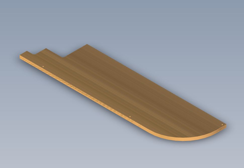 AH3 79-2 N/S Front Capping Panel