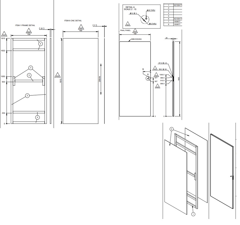 AG1 Faro TC Washroom Door