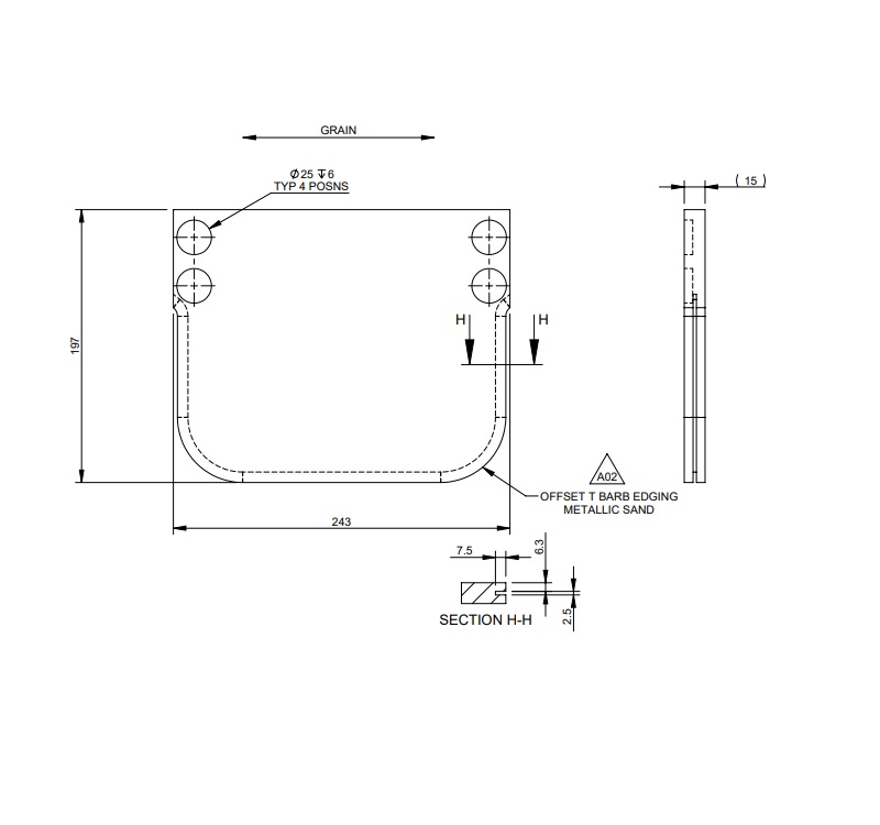 AG1 Faro Cup Holder Panel