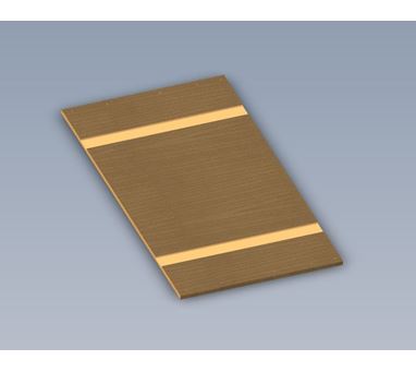 AH3 STD REAR LOUNGE PULL-OUT SLAT SUPPORT PANEL