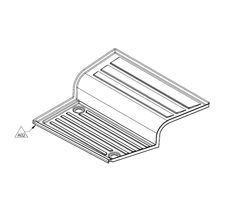EV1 75-4I Shower Tray