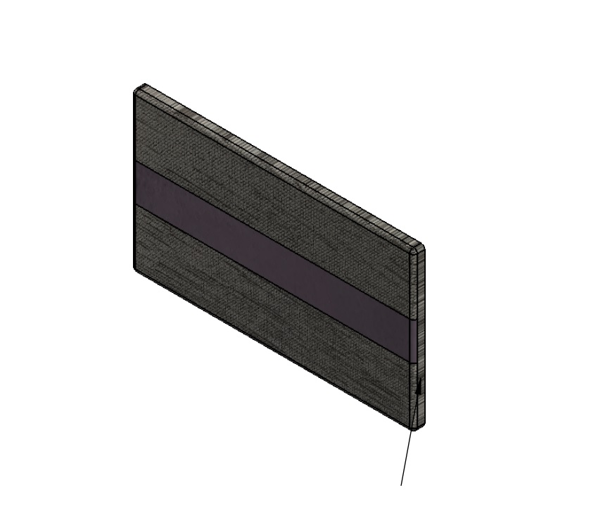 Read more about PSR Rimini Headboard 300x600mm - Goldhawk product image