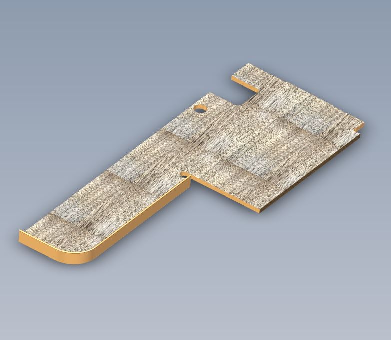 Read more about PSR RIMINI - REAR VANITY UNIT LOWER SHELF product image