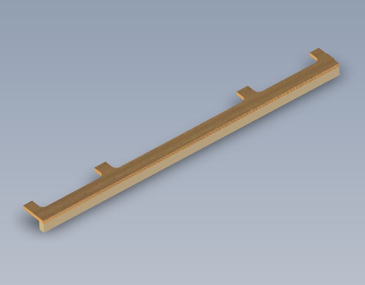 AH3 69-2 REAR NS BUNK TO WALL PANEL