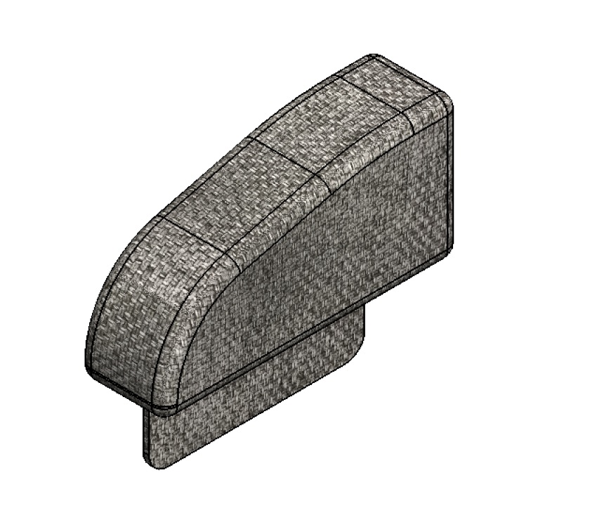 Read more about EV1 Adamo Shark Fin Armrest product image