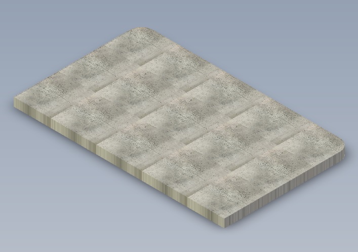 EV1 Adamo Kitchen Fold Down Worktop (Rev A03)