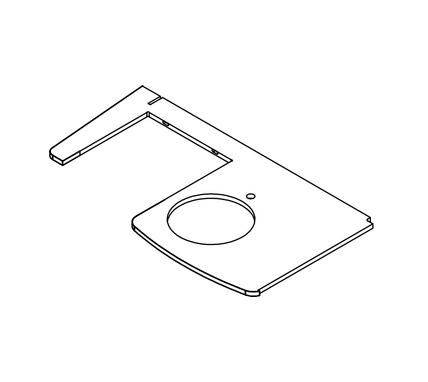 PXR 420 Kitchen Worktop (A04)