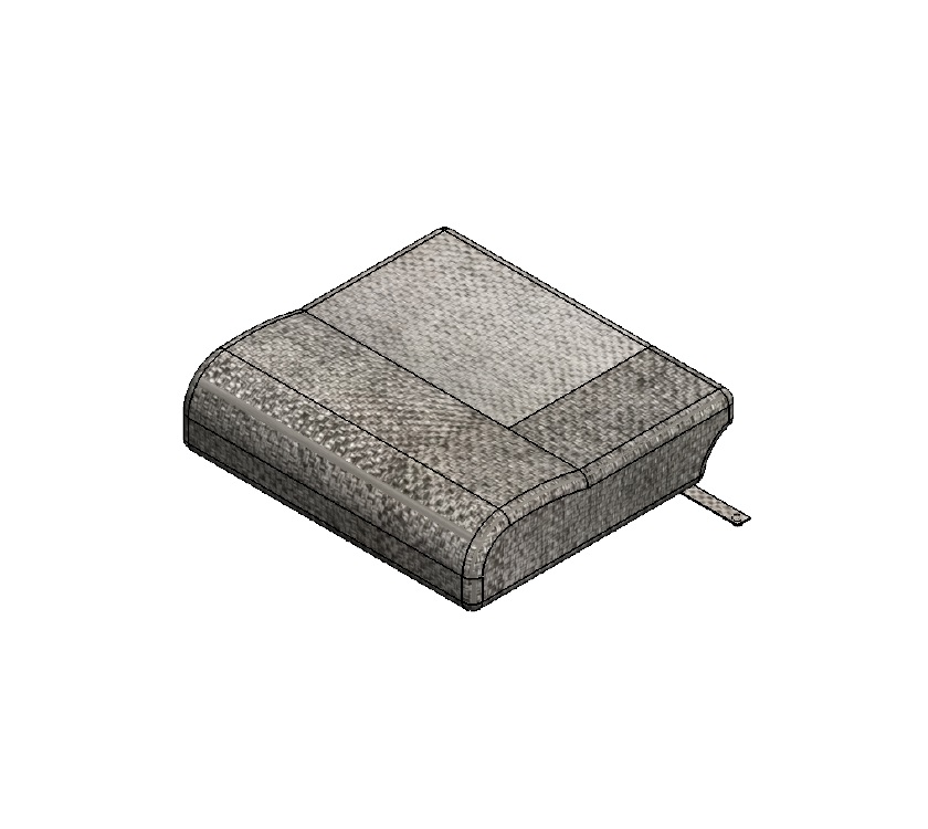 EV1 Adamo O/S Bunk and Travel Seat - Seat Base