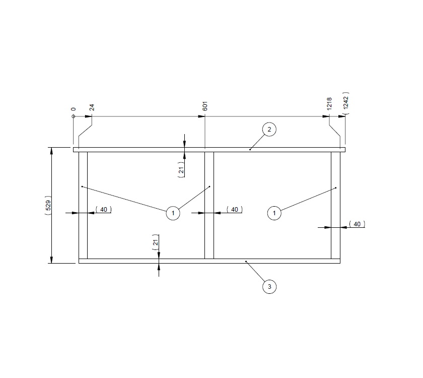 Read more about UN5 CAB N/S AND O/S FRONT BUNK FRAME product image