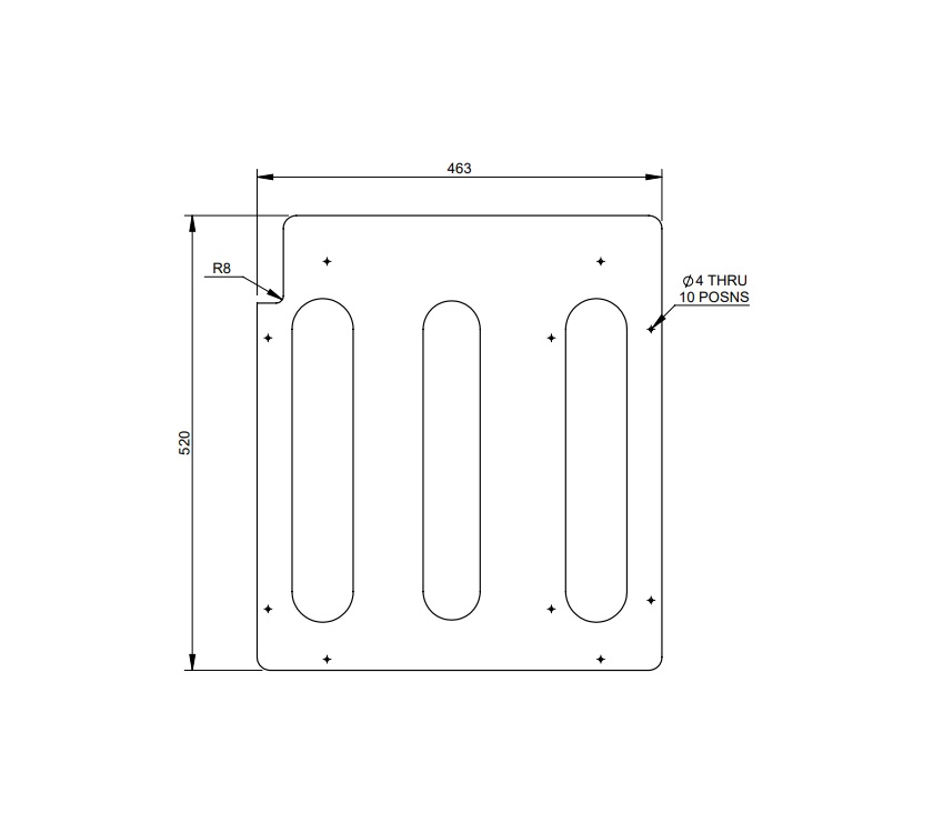 Read more about UN5 STD O/S Front Bunk Corner Slat Only product image