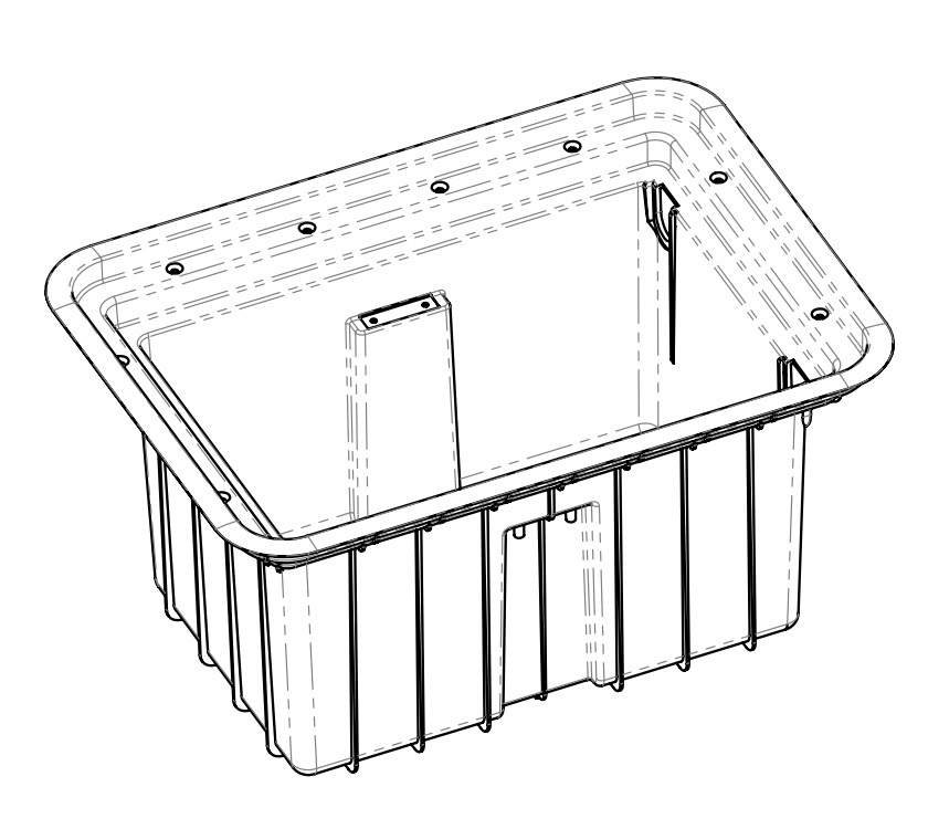 Single Battery Box - Grey