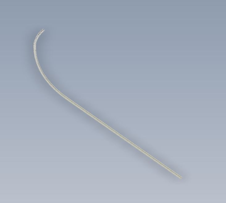 EV1 69-4 Tambour Door Floor Track