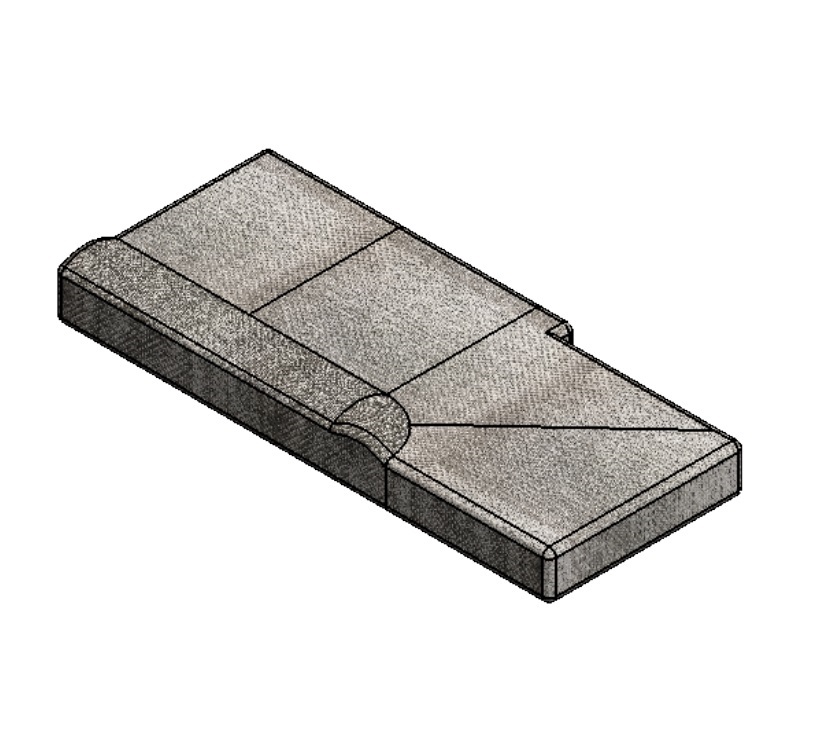 PSR Ancona Rear O/S Base Cushion - Goldhawk