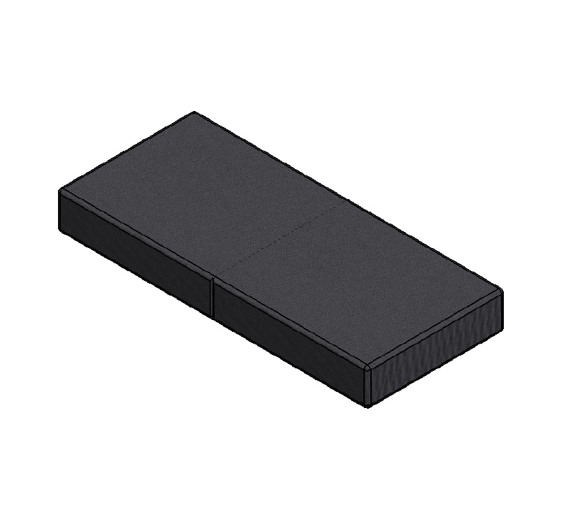 EV1 Adamo 75-4DL Rear Lounge Bed Infill