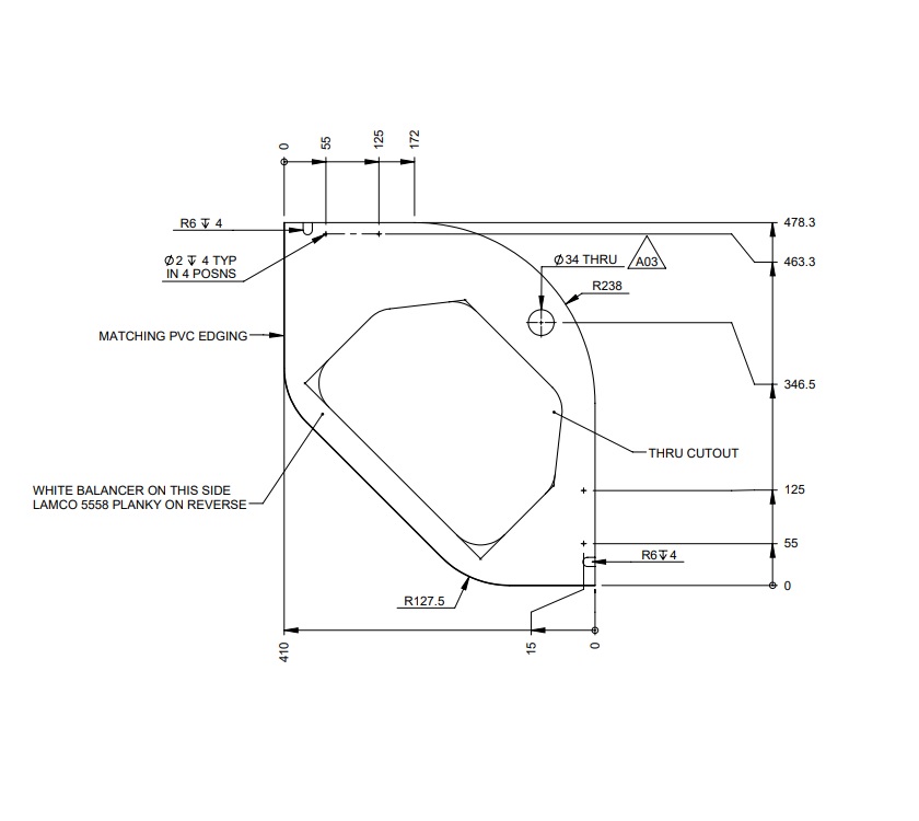 Read more about AG1 FARO TC MAIN VANITY UNIT WORKTOP  product image