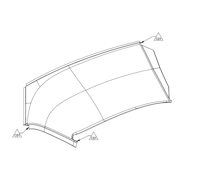 EV1 Adamo O/S Cab Interface Corner