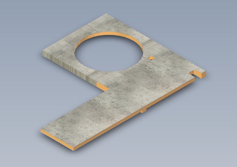 EV1 Adamo 75-4 Kitchen Worktop (Revision A04)